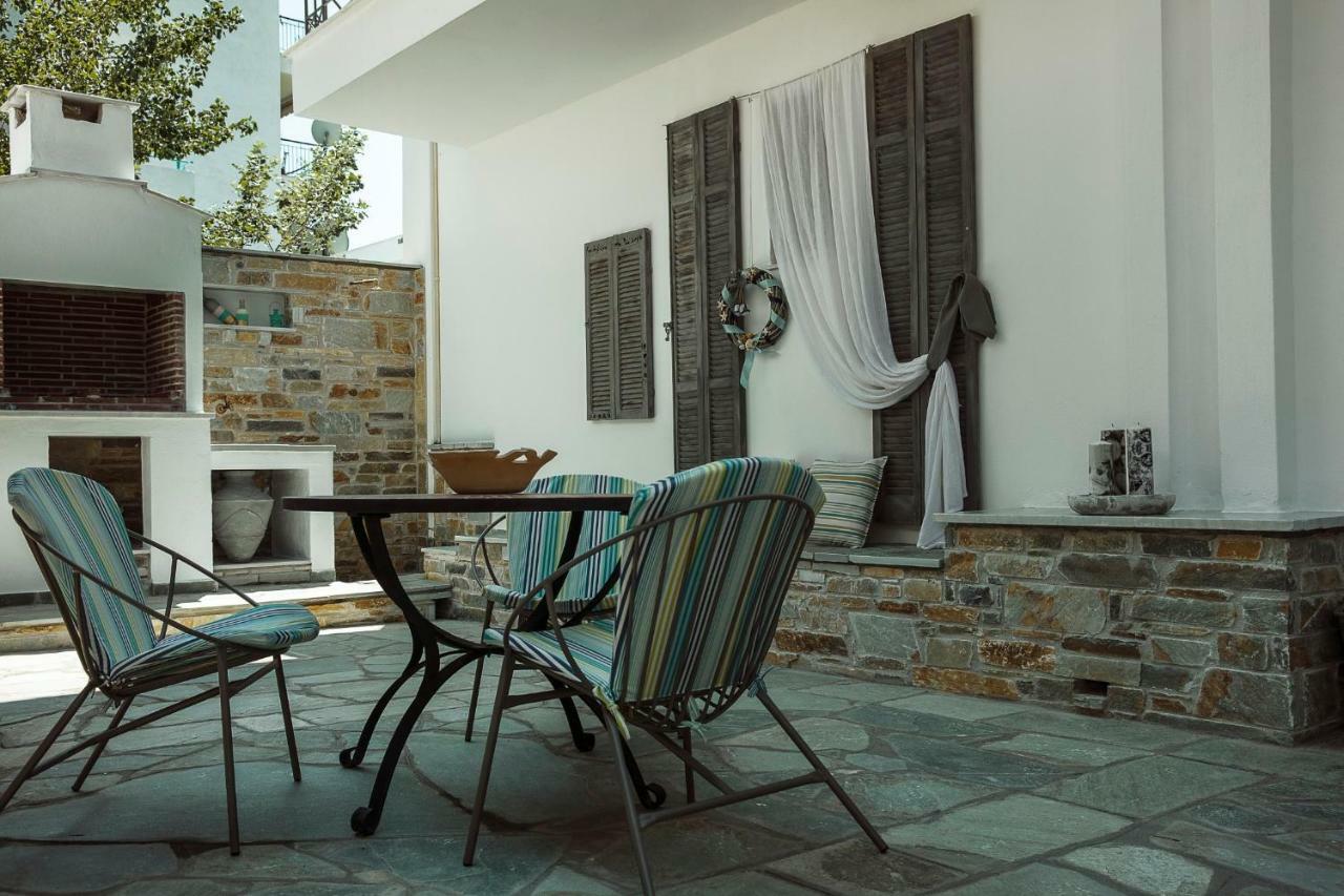 Menexe Apartments-Korali Neos Marmaras Bagian luar foto